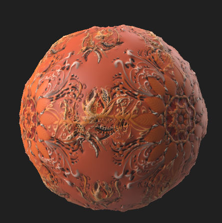 22 Dooles Surfaces PBR Texture Flowers style Texture_54