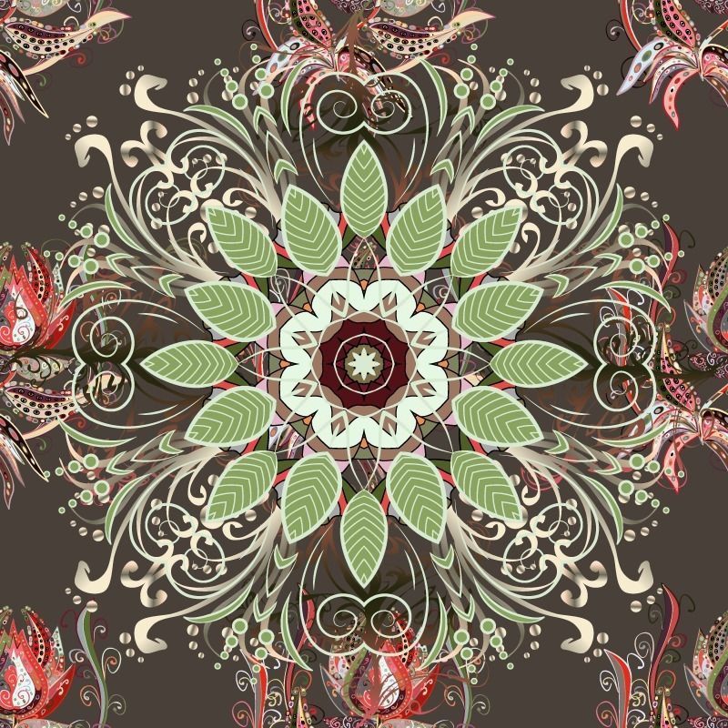 22 Dooles Surfaces PBR Texture Flowers style Texture_38