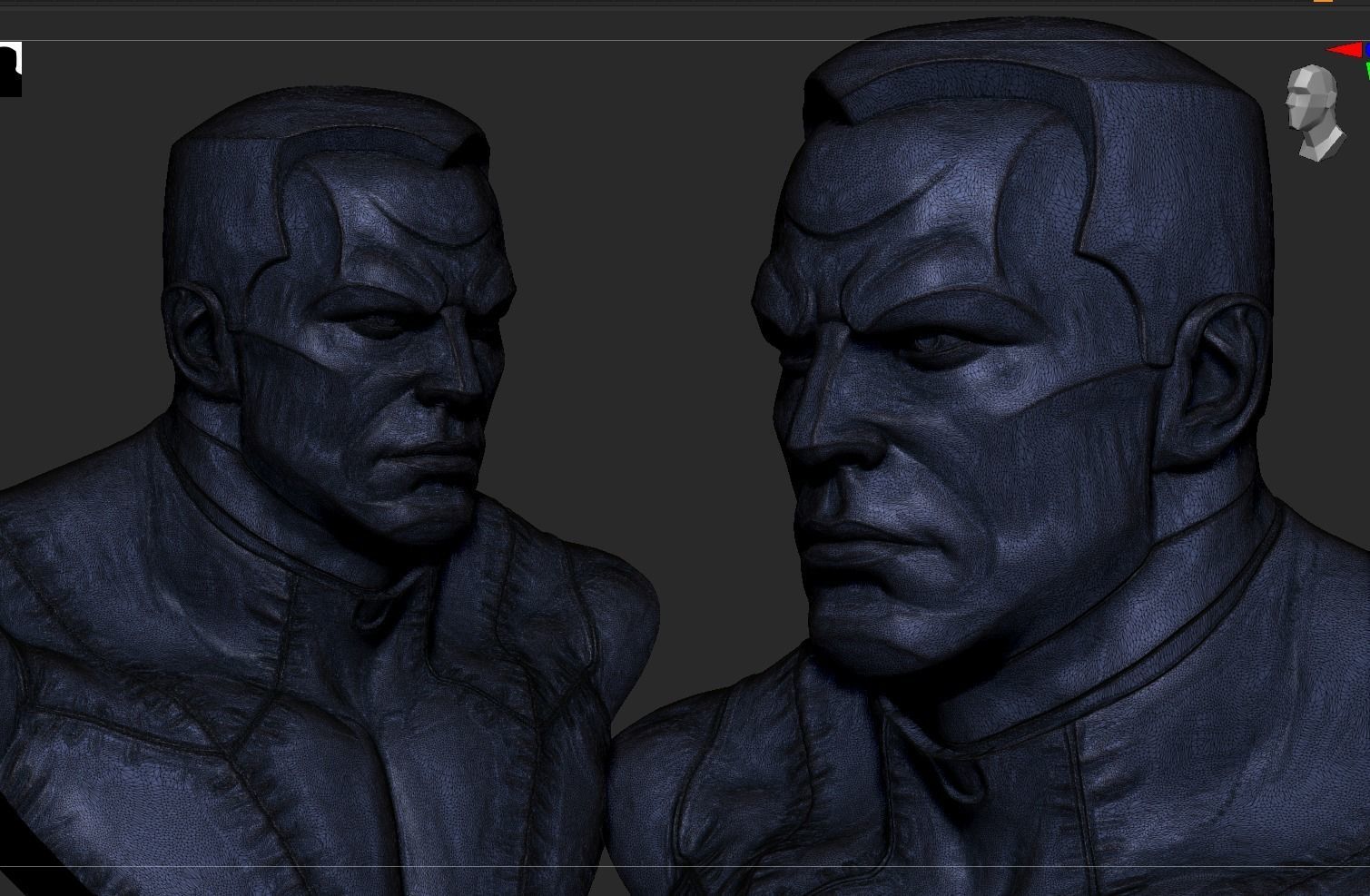 Colossus Bust 3D print model_18
