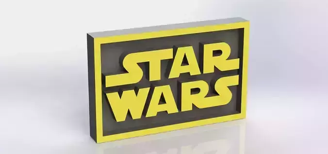 Star Wars Plaque