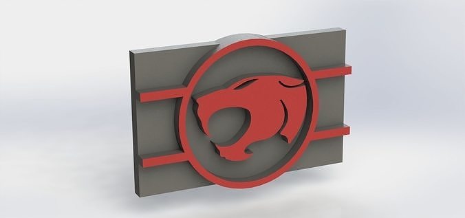 Thundercats Plaque 3D print model