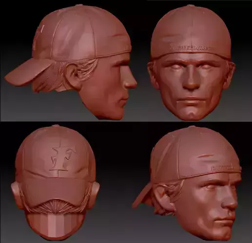 Deacon Days Gone Head Version 1  3D print model