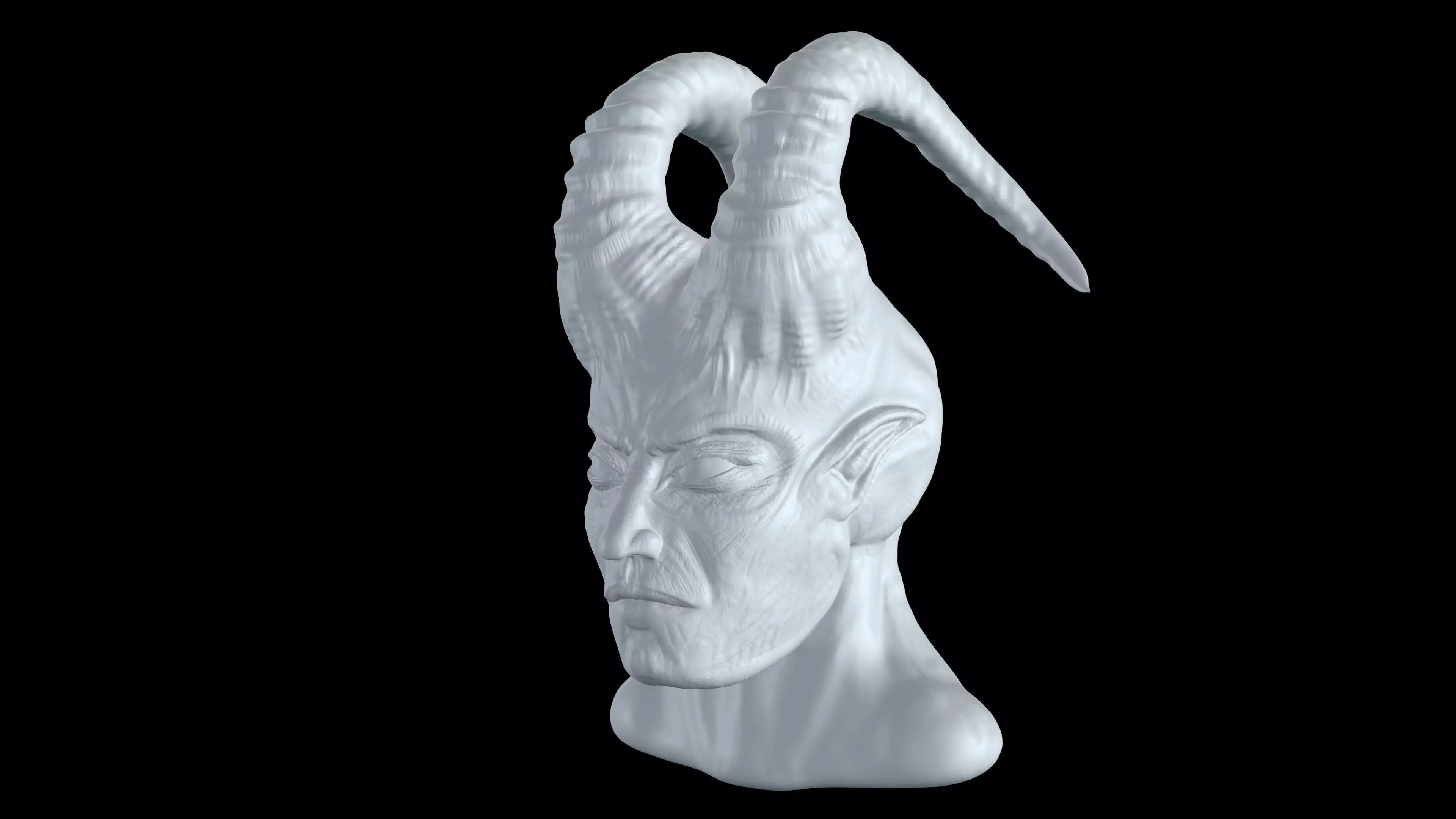 Demon V1 3D print model_0