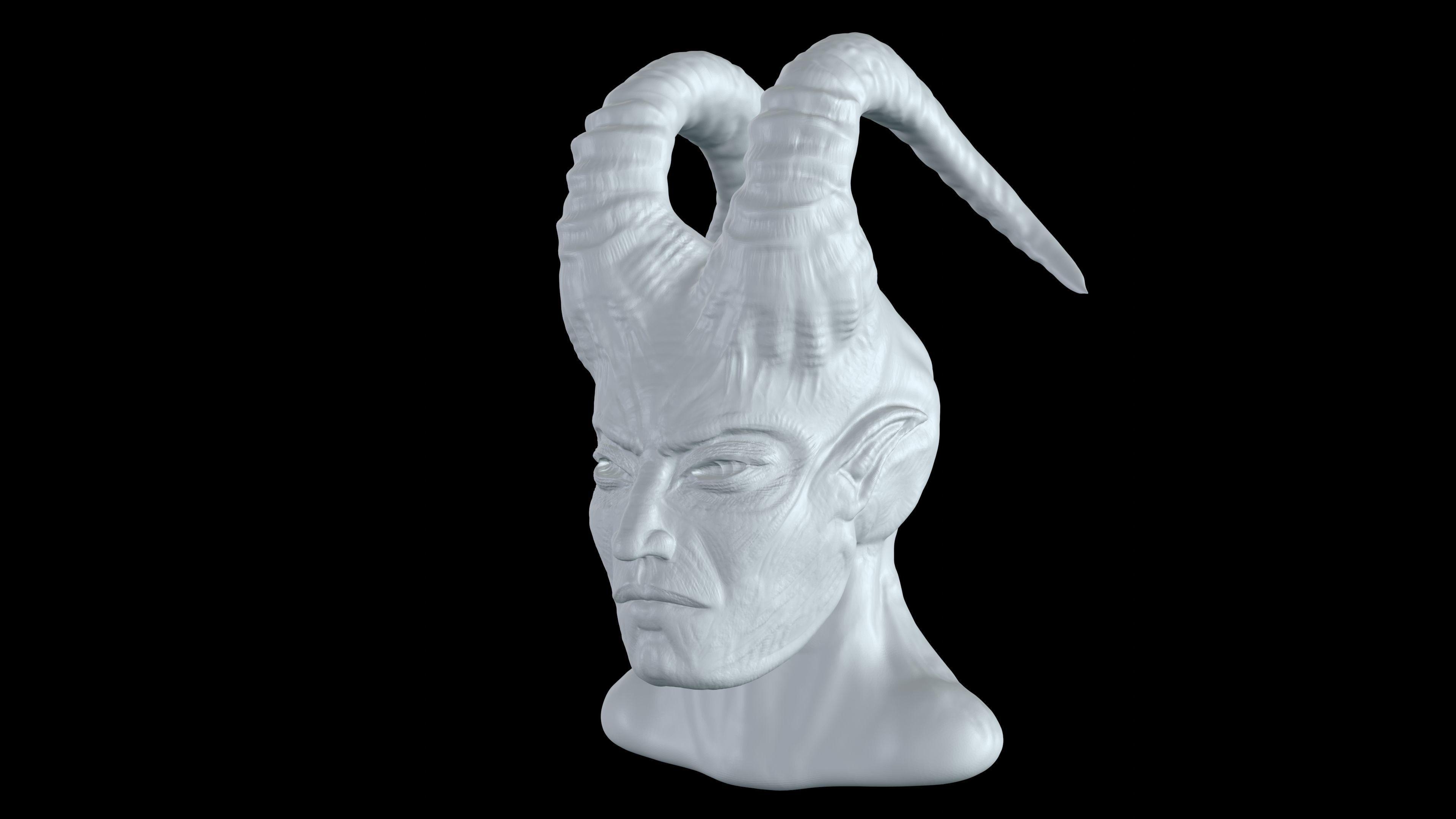Demon V1 3D print model_4