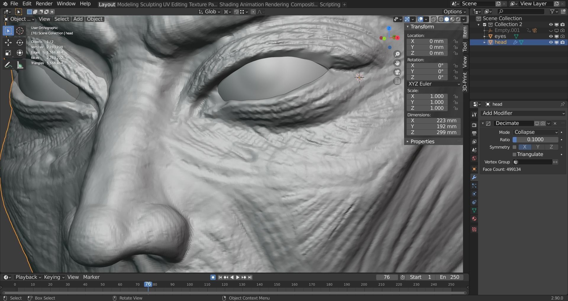 Demon V1 3D print model_2
