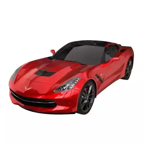 Cheverolet Corvette C7 Stingray - 3d model  3D model