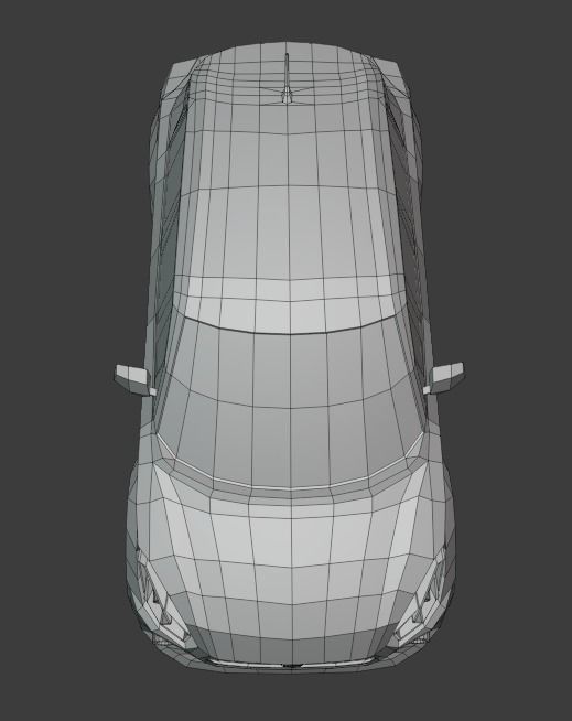 Suzuki Swift low poly 3D model Low-poly 3D model_18
