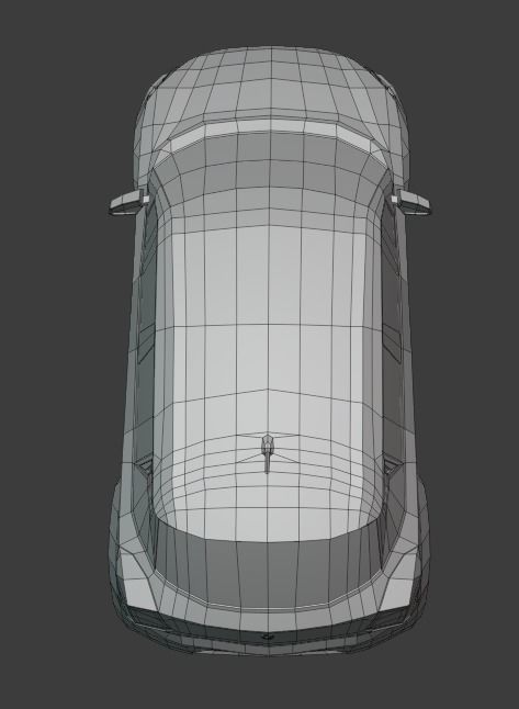 Suzuki Swift low poly 3D model Low-poly 3D model_16