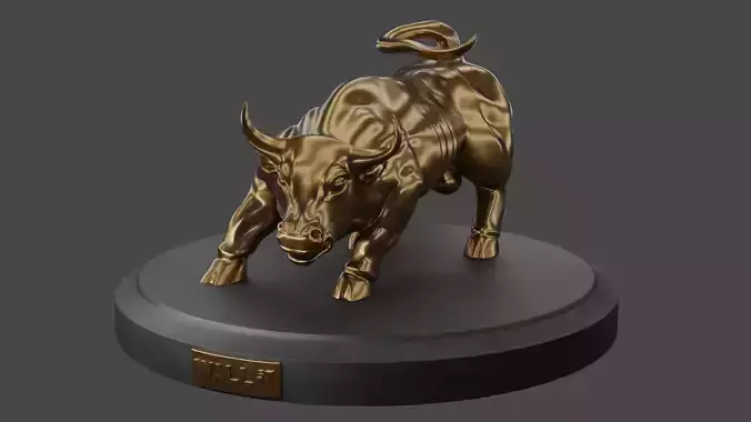 Wall Street Charging Bull 