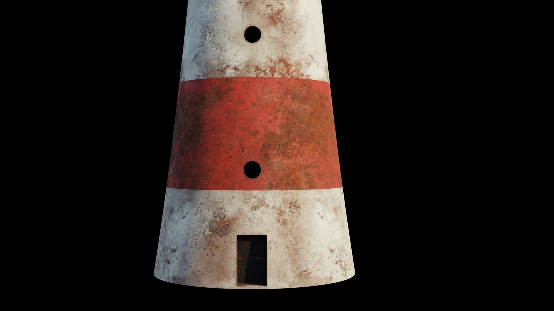 Lighthouse 3D model PBR materials Low-poly 3D model_1