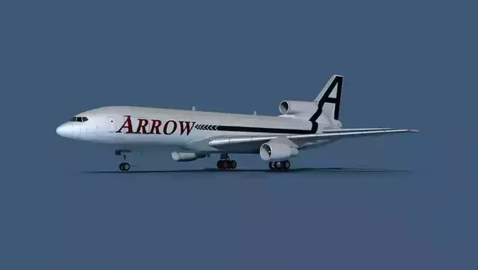 Lockheed L-1011-50 Arrow 3D model