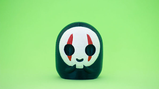 Faceless - Spirited Away Free 3D print model