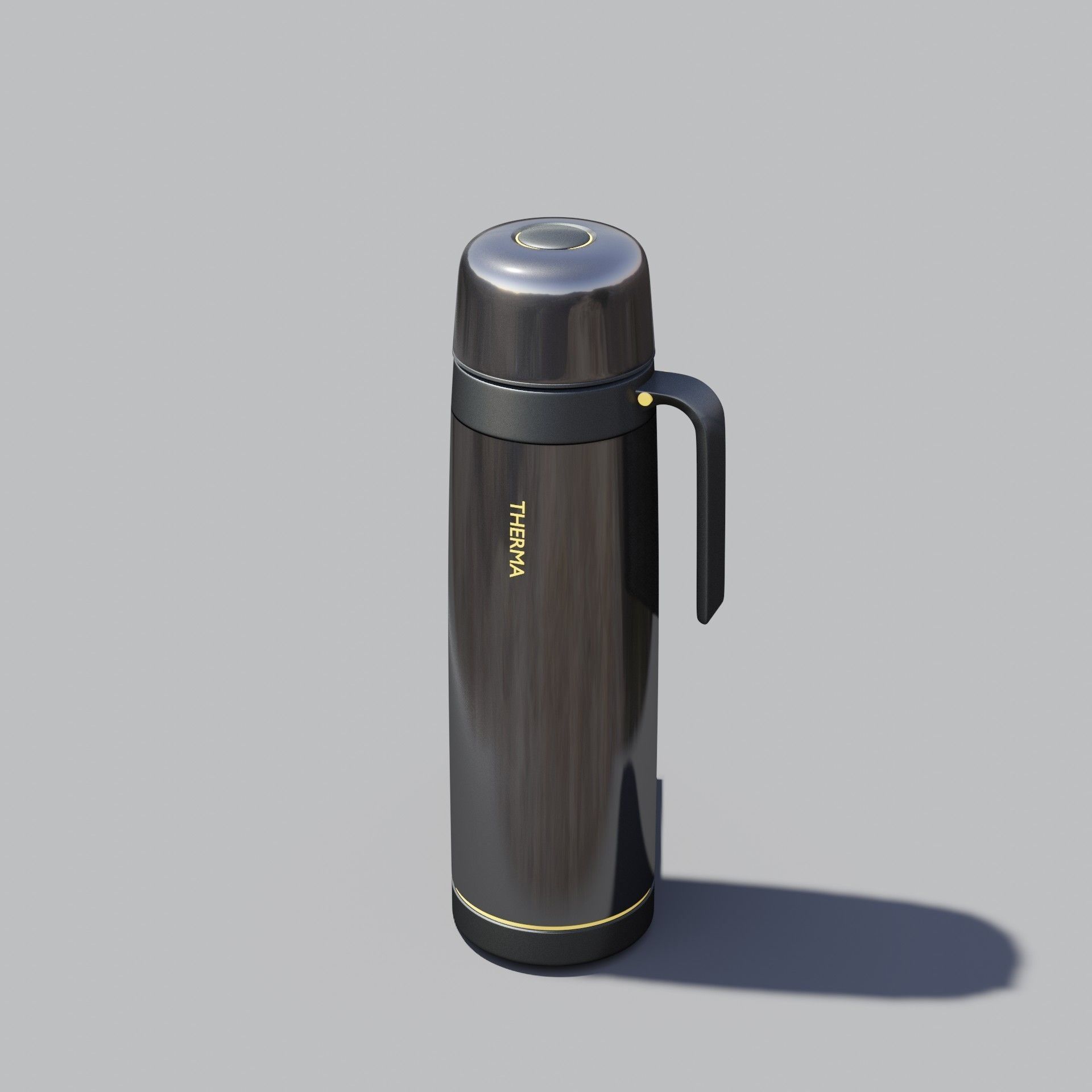 Thermos Bottle  3D model_1