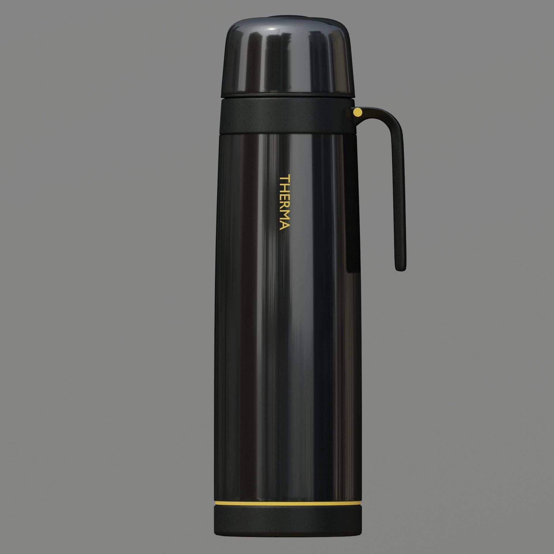 Thermos Bottle  3D model_4