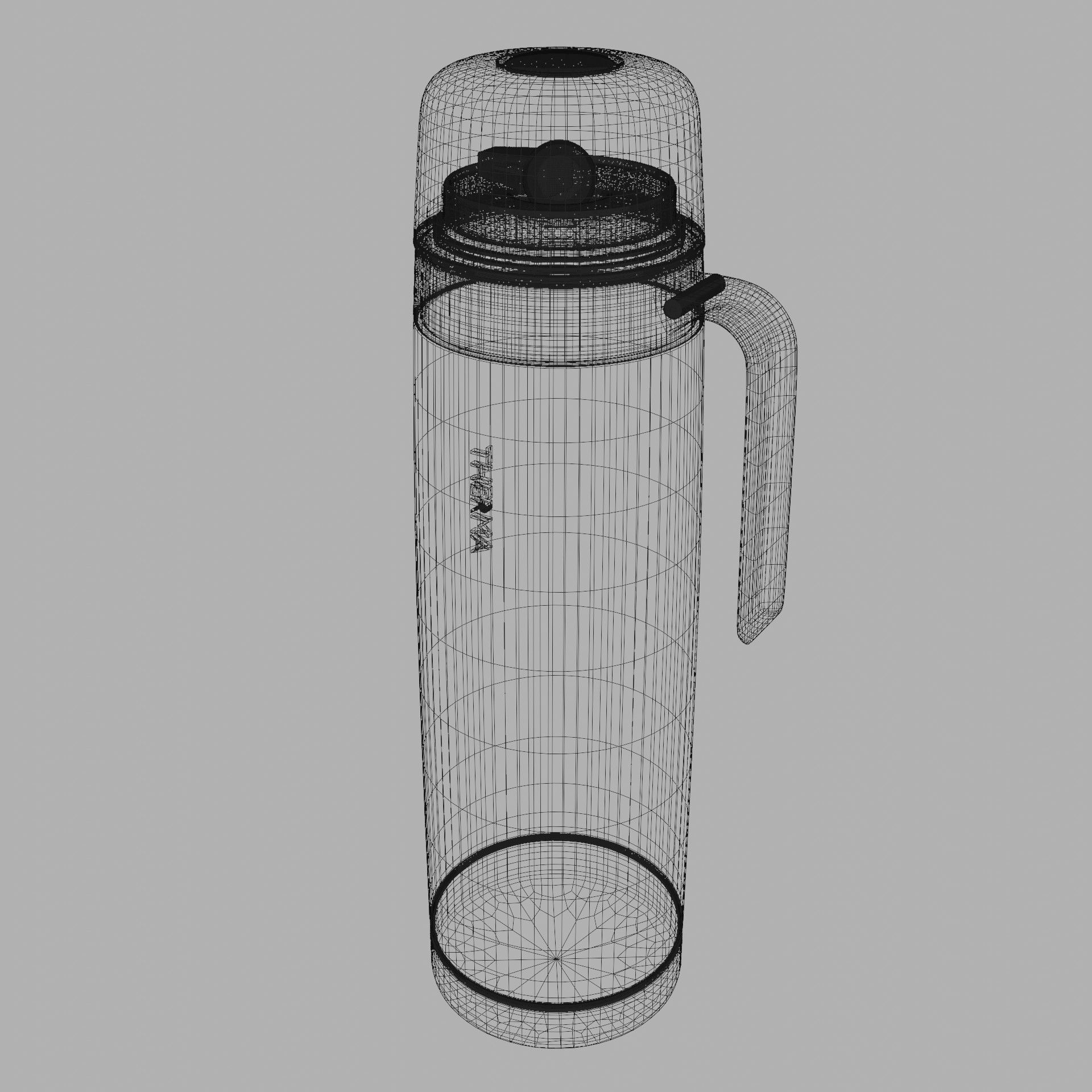Thermos Bottle  3D model_3