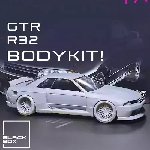 GTR R32 BODYKIT For tamiya 1-24 Modelkit 3D print model