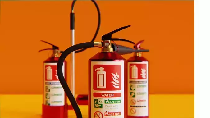 Emergency Set - Fire Extinguisher 