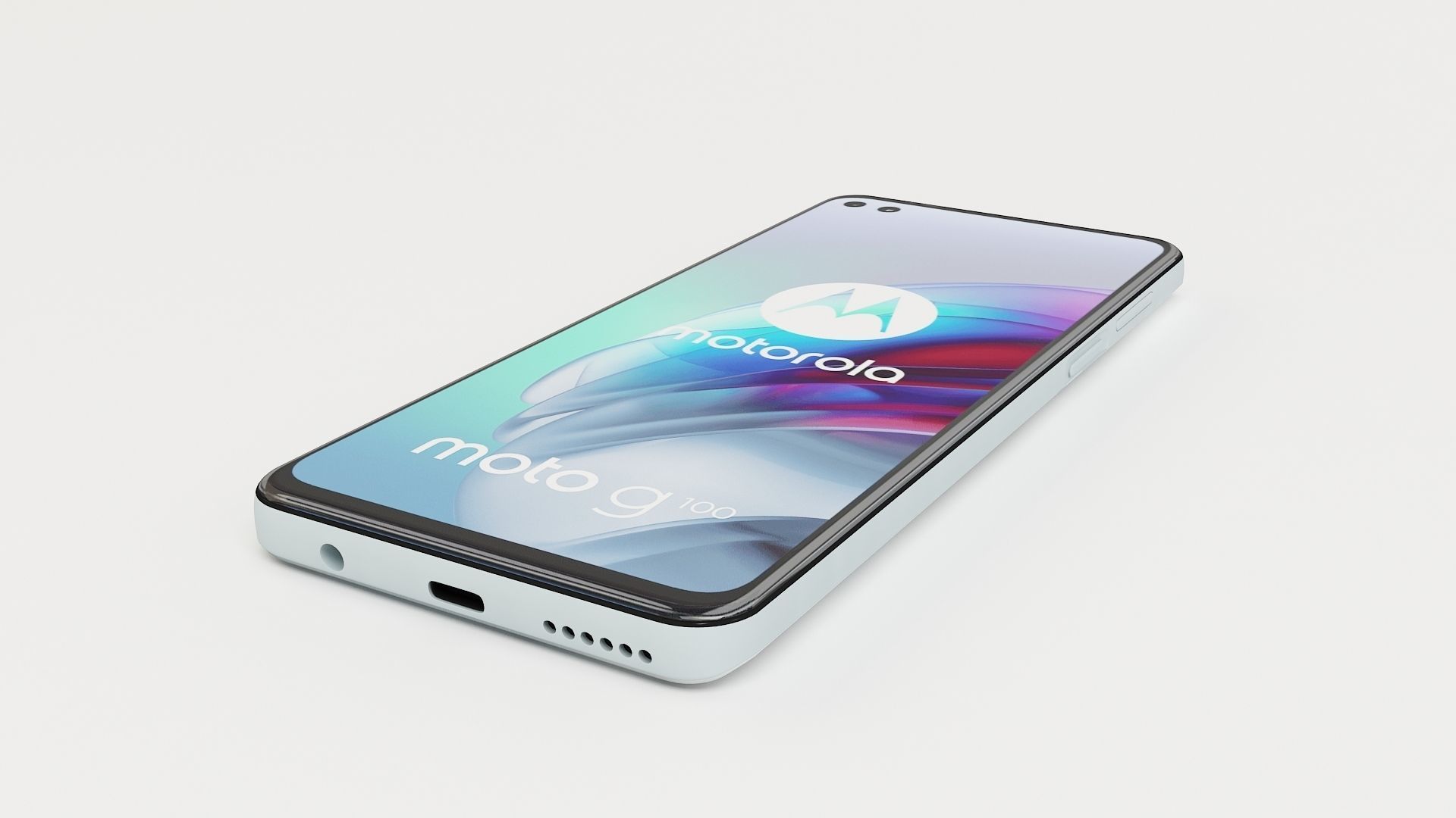 Motorola Moto G100 3D model_8