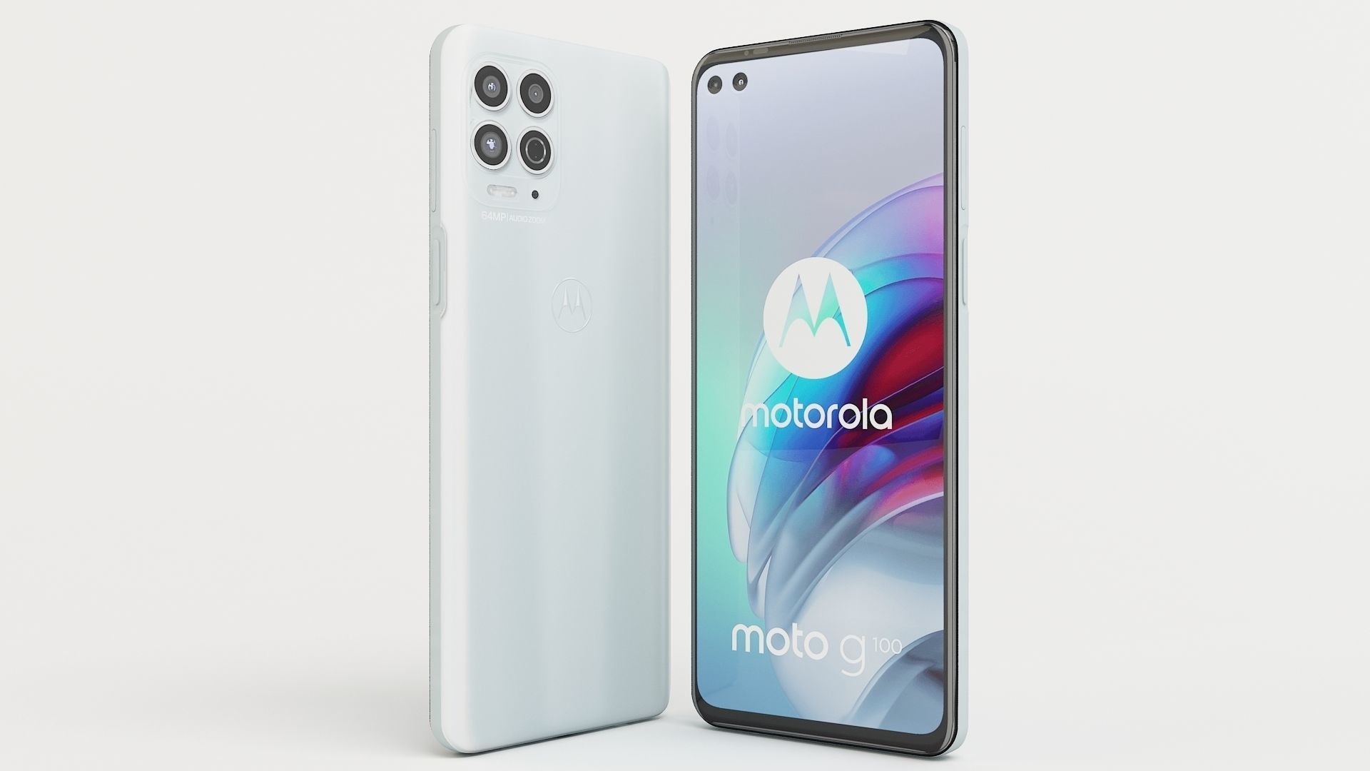 Motorola Moto G100 3D model_2