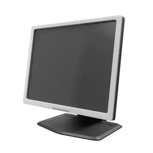 LCD Desktop Monitor 3D model