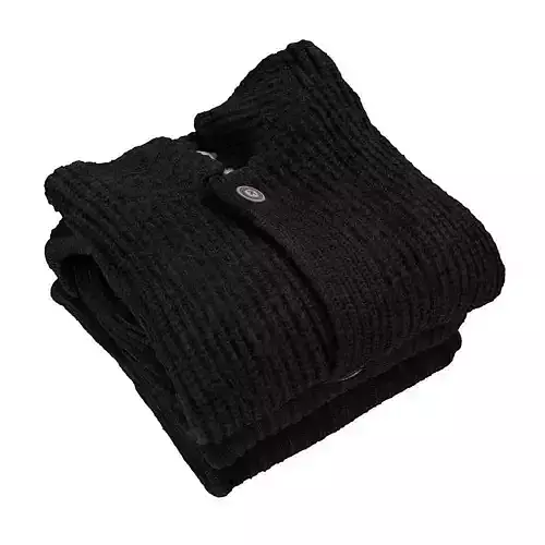 Stack Of Folded Mens Sweaters 016 3D model