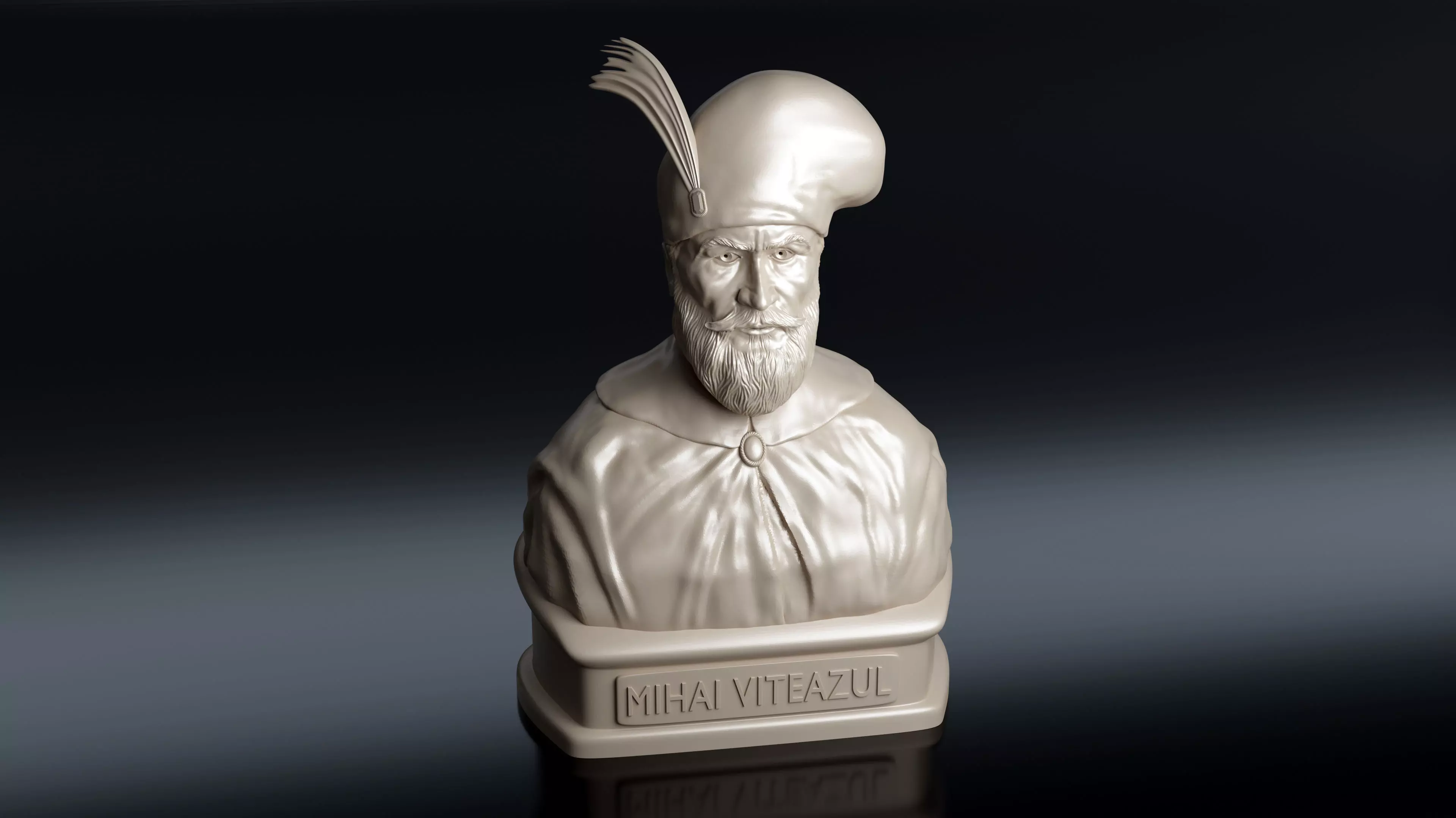 Bust of Michael the Brave - Mihai Viteazul 3D model 3D model