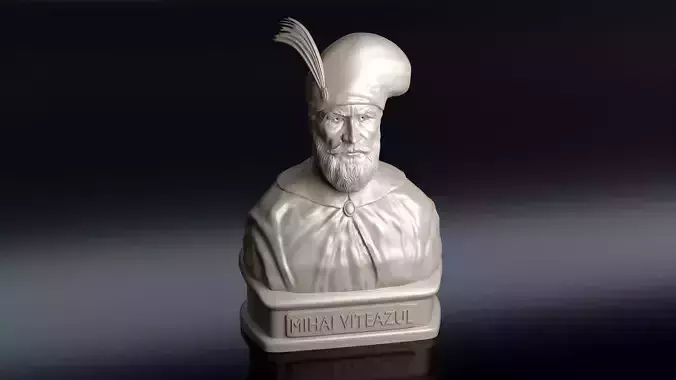  Bust of Michael the Brave - Mihai Viteazul 3D model
