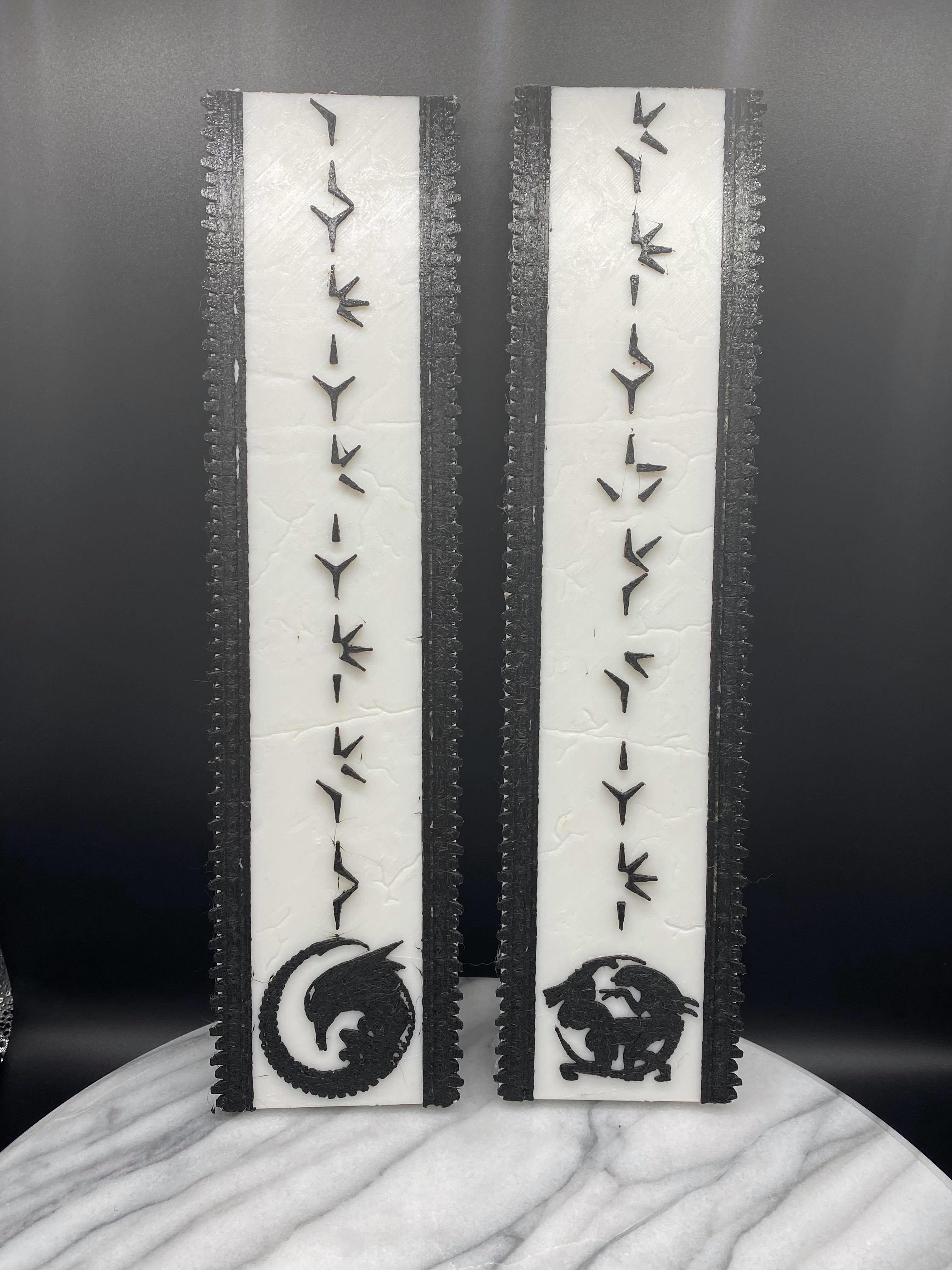 AVP Walls and door 3D print model_1