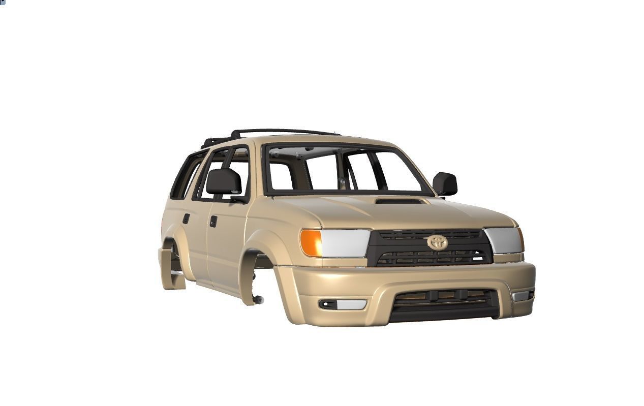 TOYOTA 4RUNNER 1999 313MM 3D print model_3