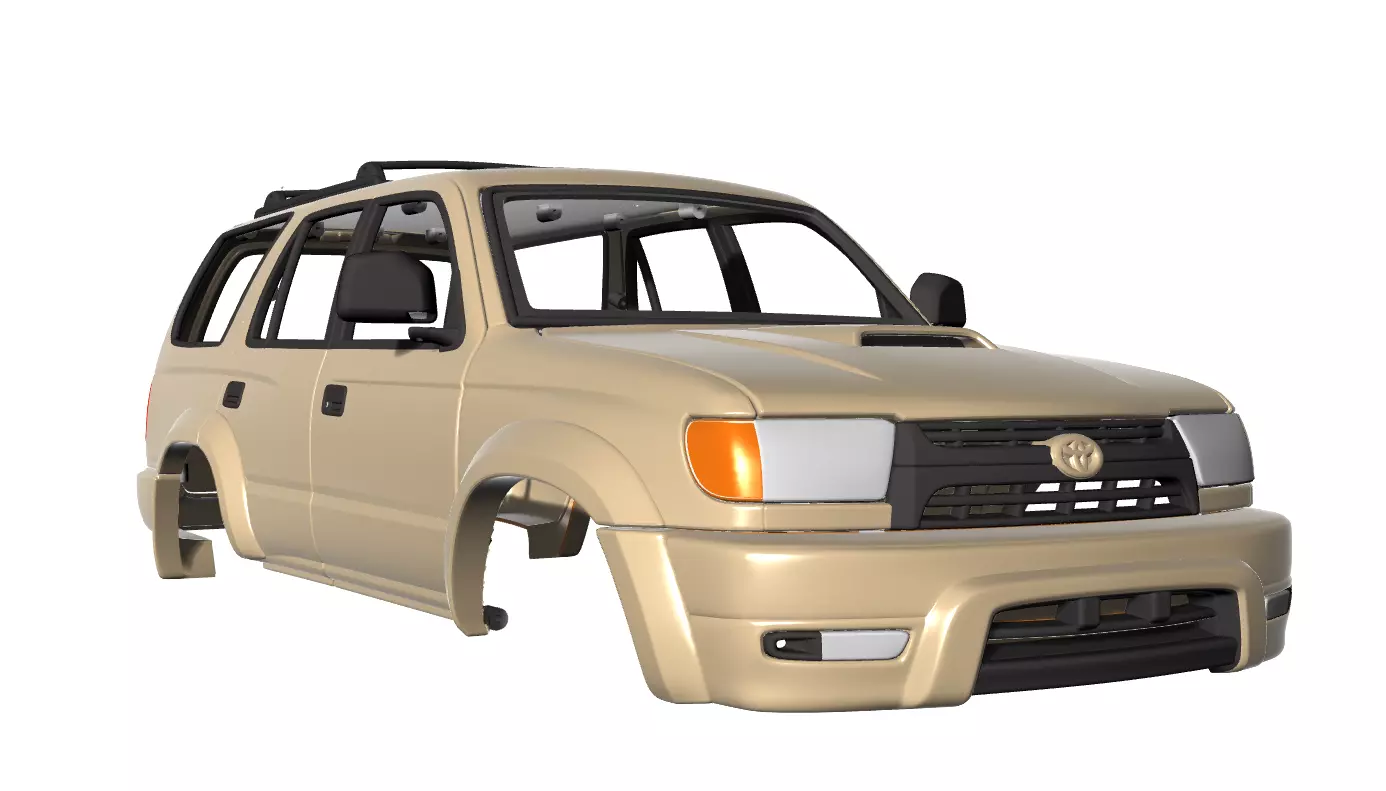 TOYOTA 4RUNNER 1999 313MM 3D print model_0