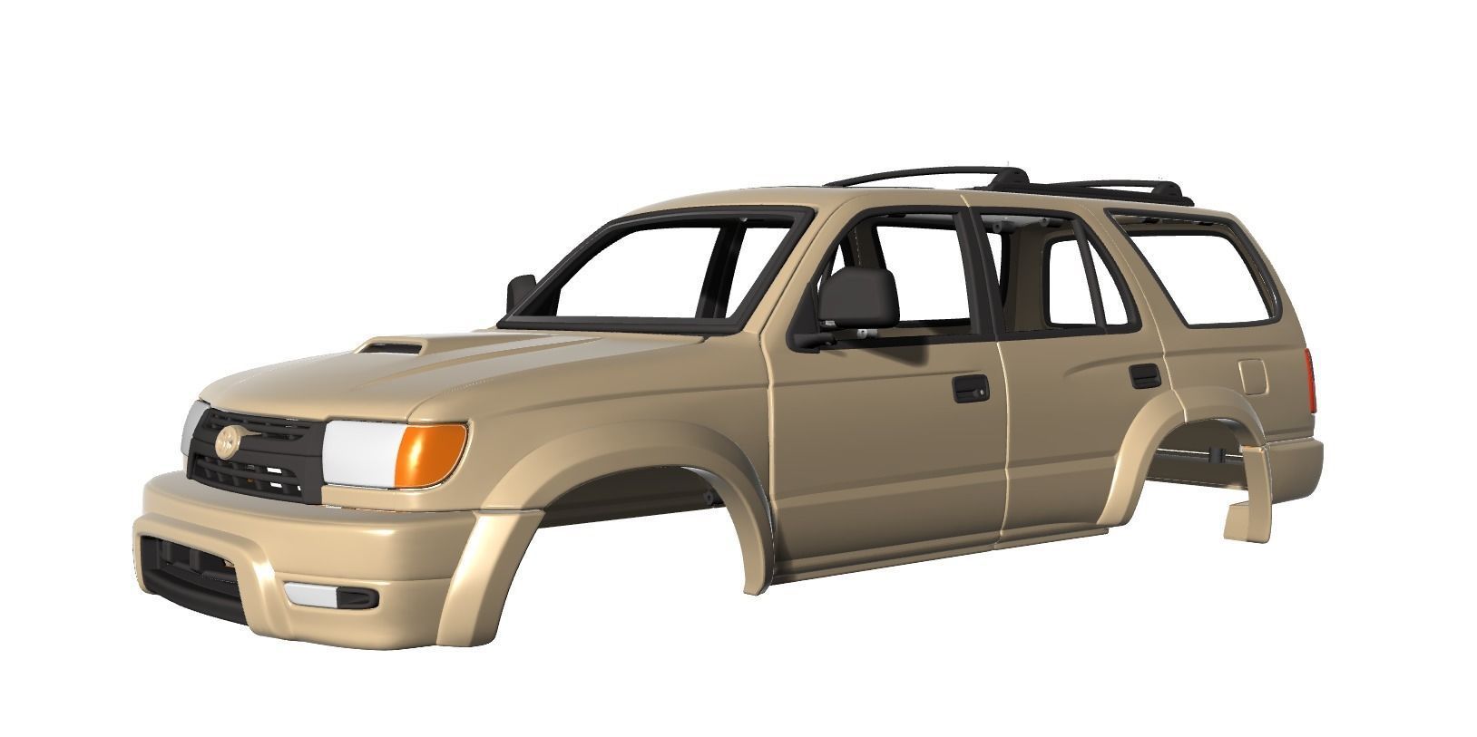 TOYOTA 4RUNNER 1999 313MM 3D print model_1