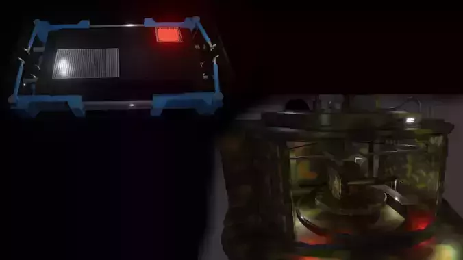 2 in 1 Concept Armored Artillery Nest and Sci Fi Panel