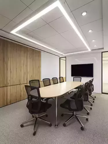 Super Hub Office Vol 07 Low-poly 3D model
