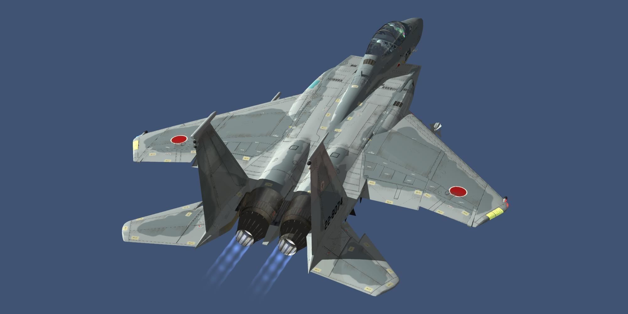 JASDF F-15DJ 3D model_3
