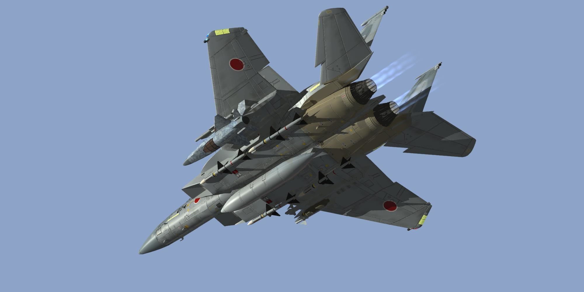 JASDF F-15DJ 3D model_2