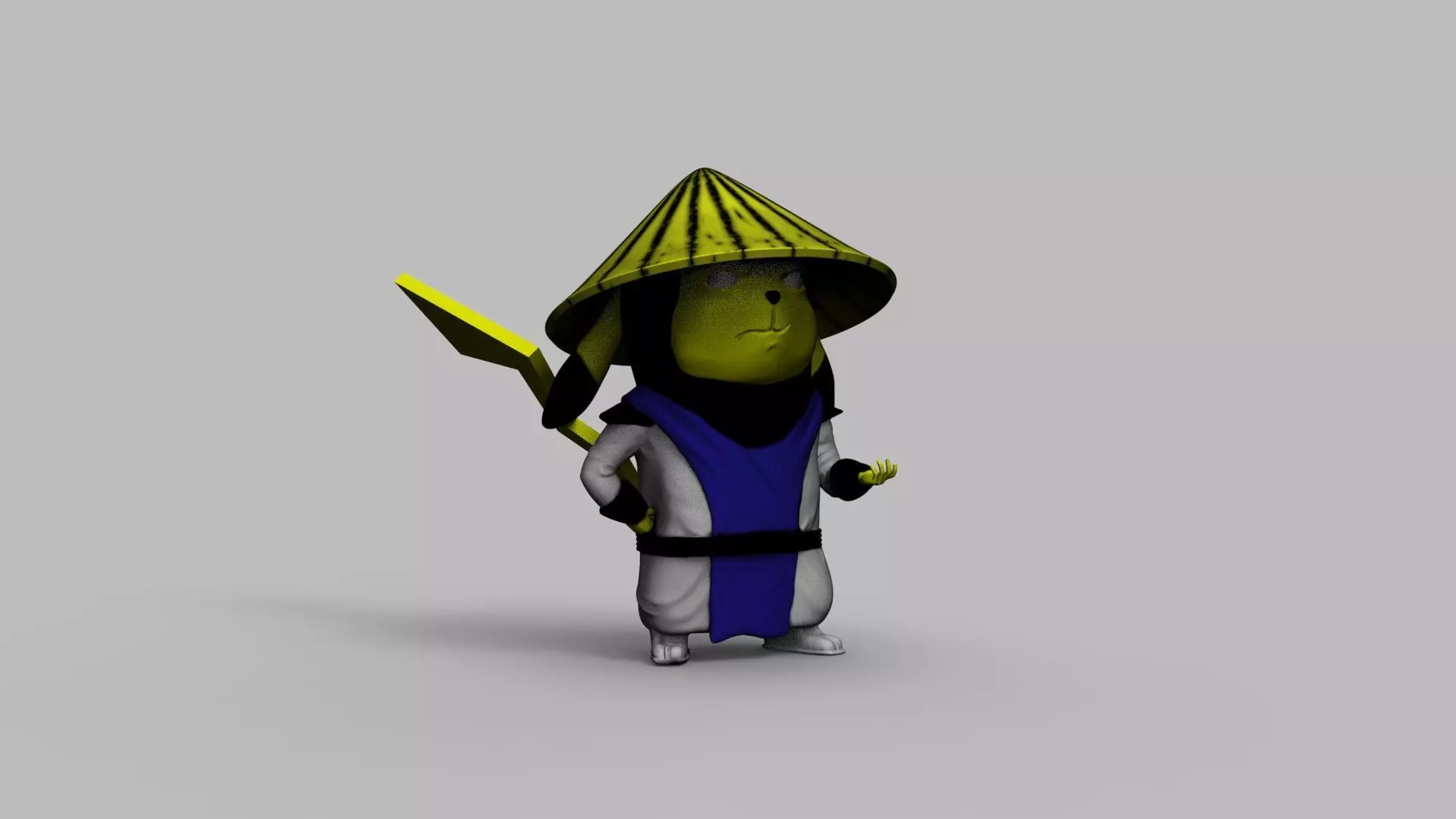 Mortal Kombat Pokemon Pikachu Raiden 3D Printing Model Free 3D print model