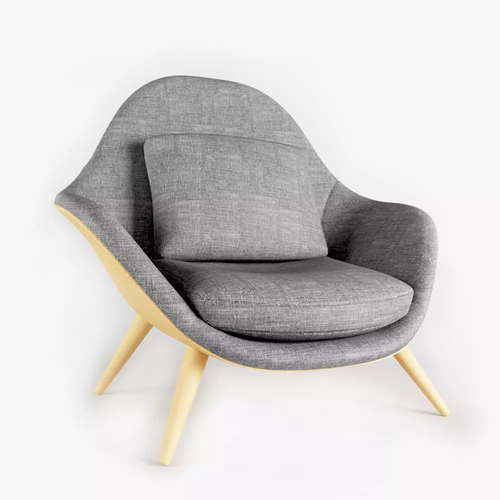 Napo Chair 3D model_0