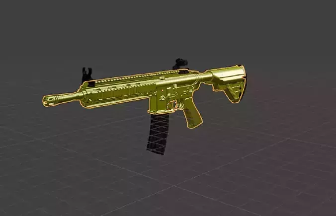 M416 en 3d