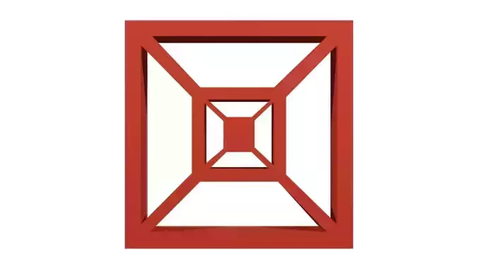 Jaali Block Web Brick