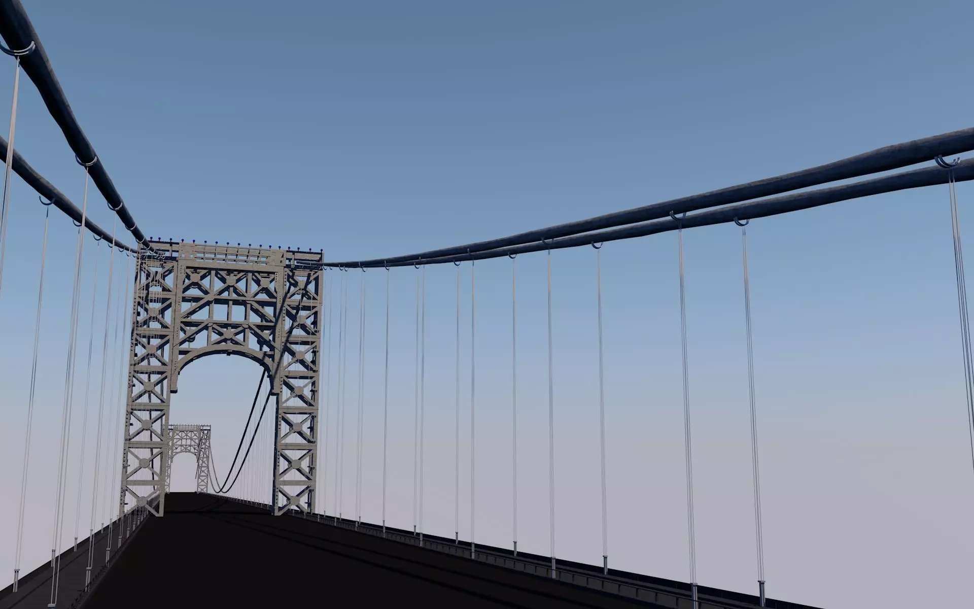 Washington Bridge 3D model