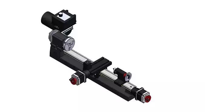 CNC 17in Lathe sherline model no4410