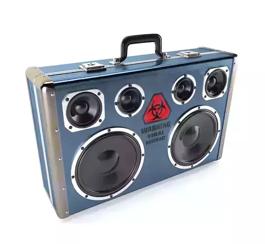 Boombox audio player