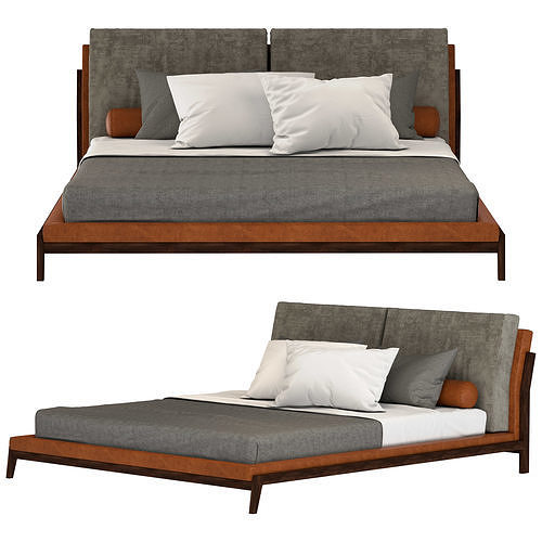 bed 02 3D model