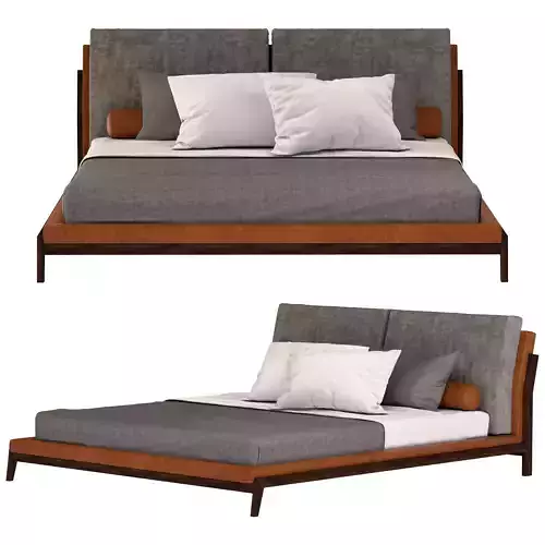 bed 02 3D model