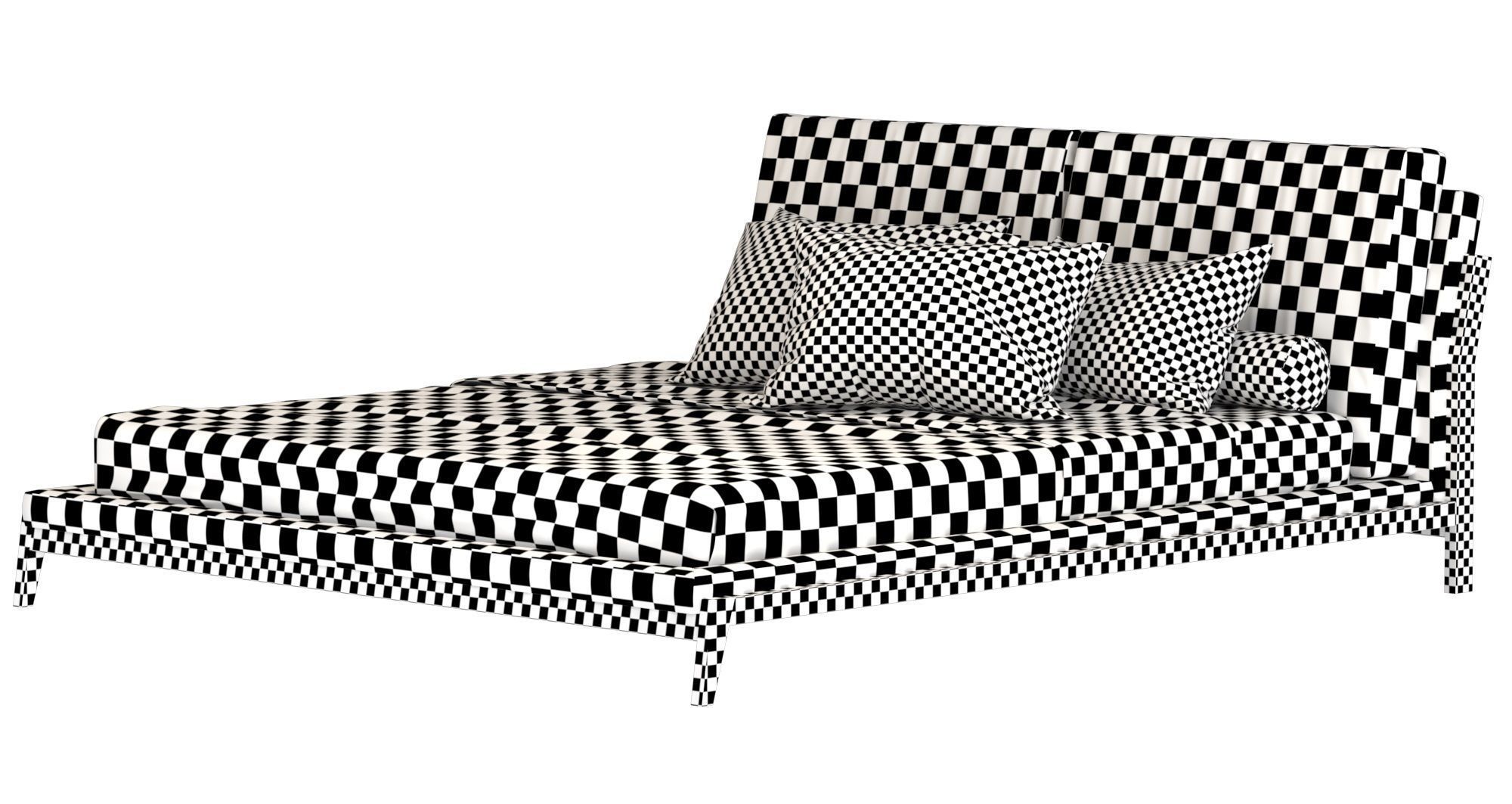 bed 02 3D model_3