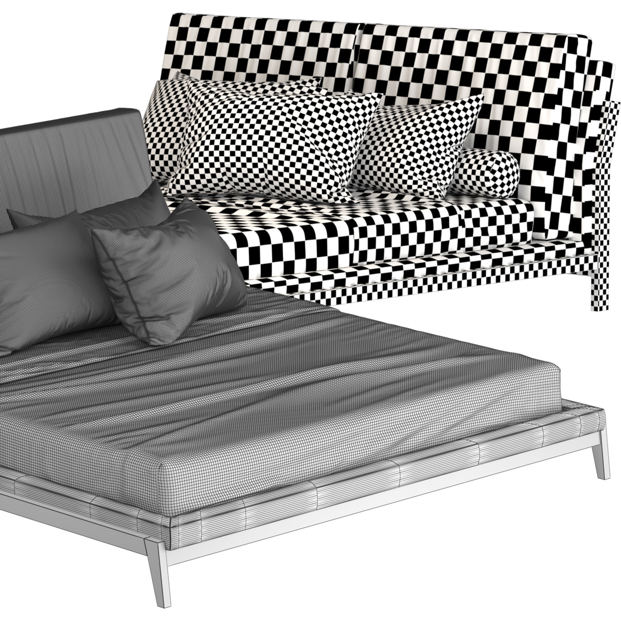 bed 02 3D model_2
