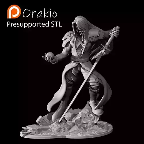 Cephiroth 3D print model