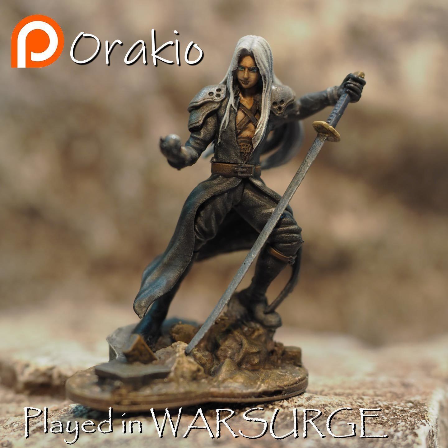 Cephiroth 3D print model_1