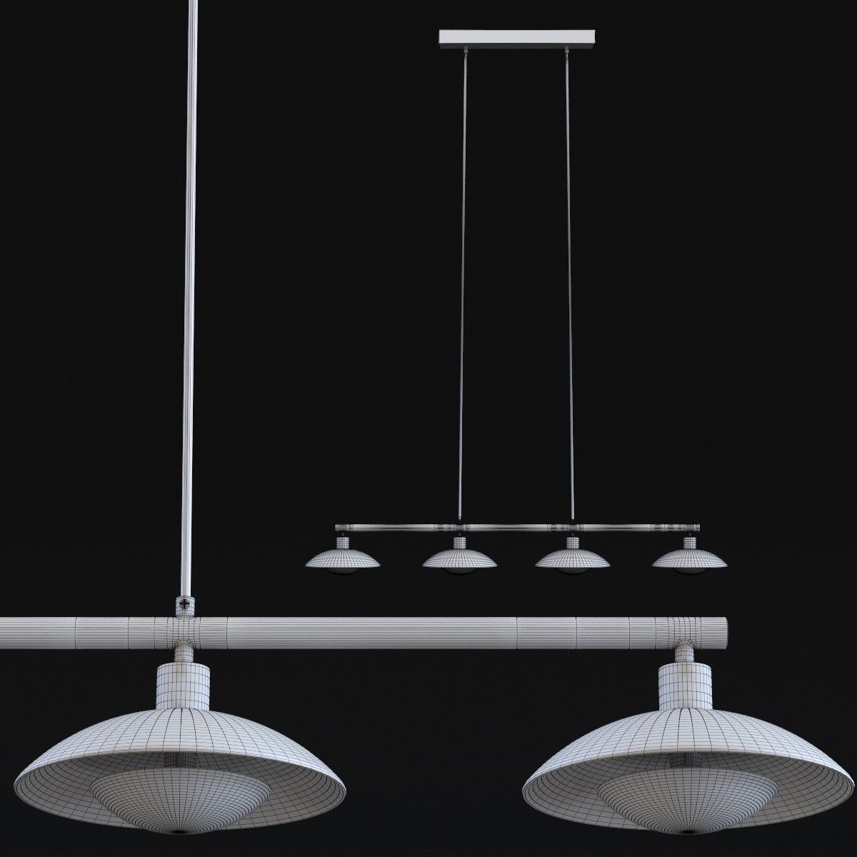 Pendant Lamp Ufo Dining Quattro 3D model_1