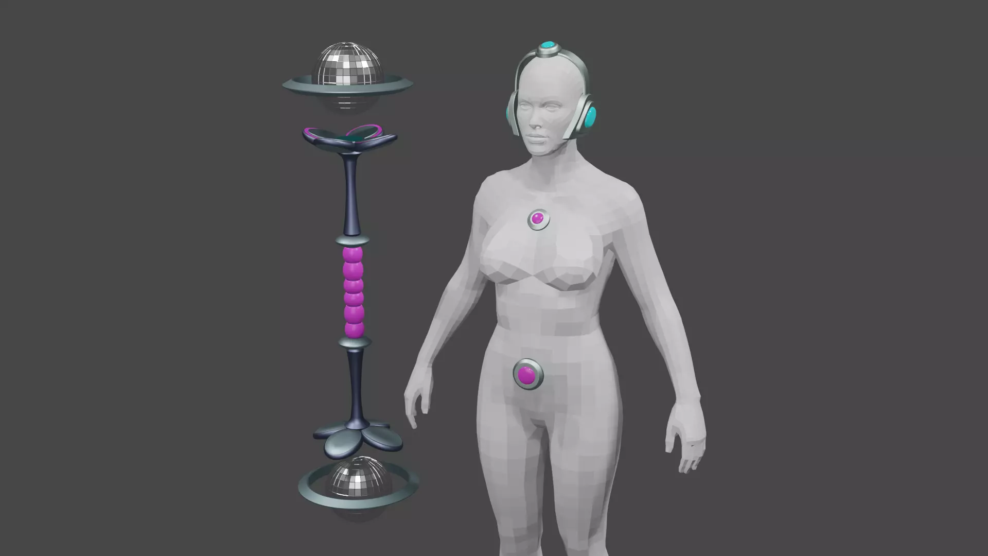 lux space groove cosplay kit league of legends 3D print model_0